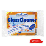 Set 2 Metalino GlassCleaner  sponzen met RVS-wol