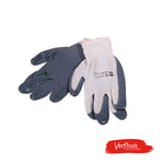 Paar Bestfit S handschoenen   nylon, maat 10, grijze nitril