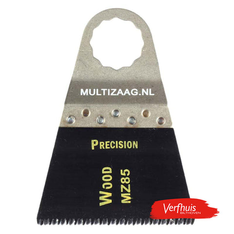 Zaagblad Precision MZ85,                42 x 70 mm, hout en bi-metaal