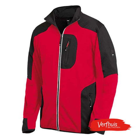FHB jersey-fleece jack Ralf - ROOD