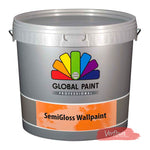 SemiGloss Wallpaint wit/lichte kleur
